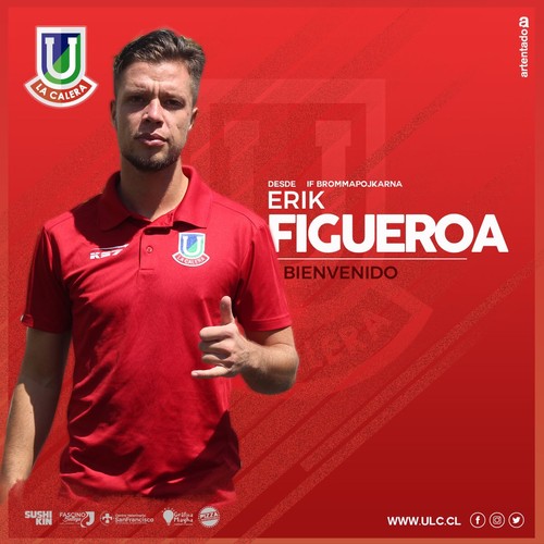 Erik Figueroa spelar för Unión La Calera under 2019