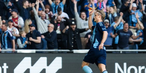 Tre viktiga poäng i toppen när Djurgården spelade av Elfsborg