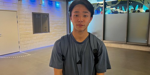 Keita Kosugi efter A-lagsdebuten: ”Jag njöt verkligen hela tiden”