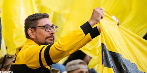 Elfsborgssupportern Eric Sjölin har sett 321 hemmamatcher i rad