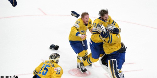 Enroth blev guldhjälte med Tre Kronor i VM 2013