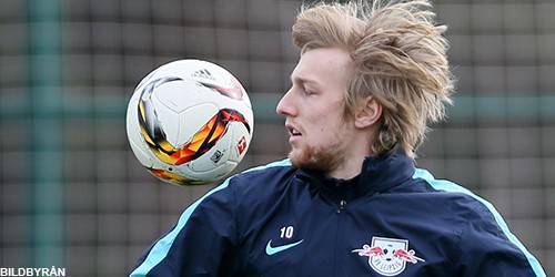 Svenske landslagsspelaren Emil Forsberg är en av många dyra spelarköp RB Leipzig har kunnat göra de senaste åren. 