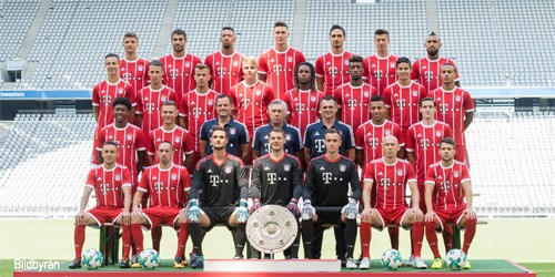 FC Bayern Münchens trupp säsongen 17/18