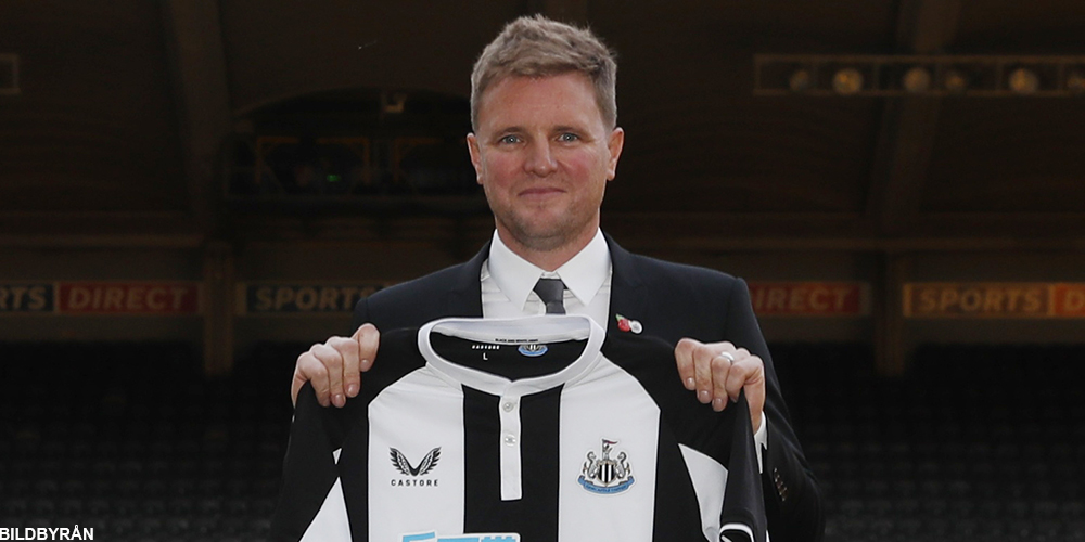 Eddie Howe som är ny tränare i Newcastle