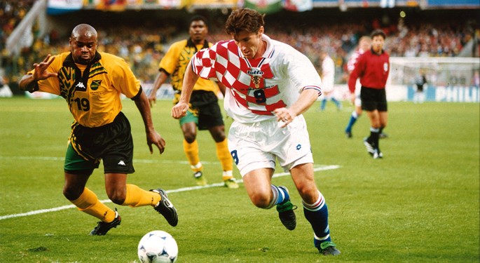 Davor Suker mot Jamaica VM 1998